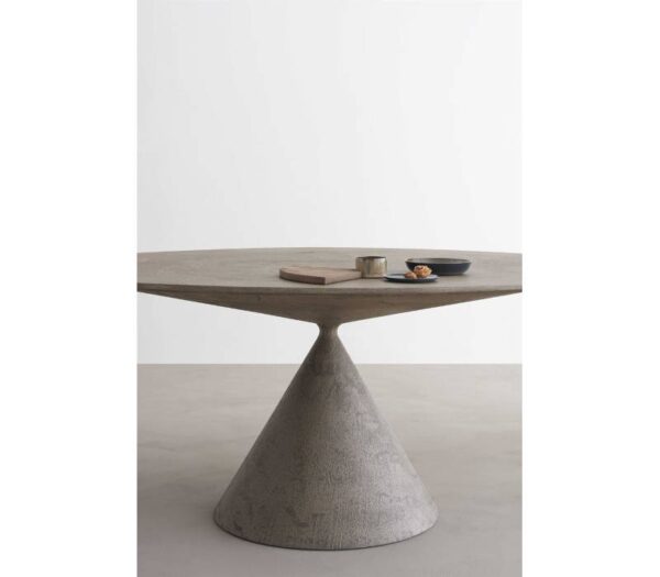 Desalto Clay Dining Table Round ⌀160cm in Handcraft Finishes