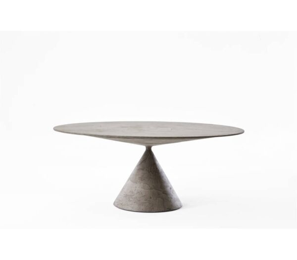 Desalto Clay Dining Table Round ⌀160cm in Handcraft Finishes