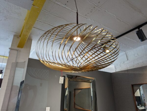 Tom Dixon Spring Pendant Brass Light