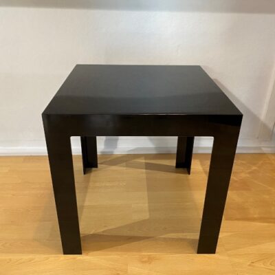 Kartell Jolly Side Table in Glossy Black Ex-Display