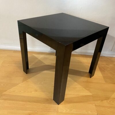 Kartell Jolly Side Table in Glossy Black Ex-Display