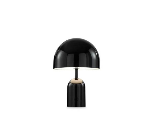 Tom Dixon Bell Portable Table LED Lamp Black Small