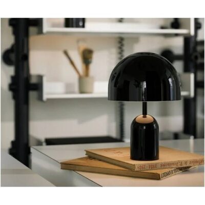 Tom Dixon Bell Portable Table LED Lamp Black Small