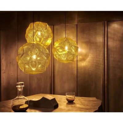 Tom Dixon Puff Pendant System Round Trio Light