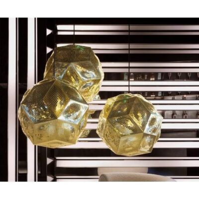 Tom Dixon Puff Pendant System Round Trio Light