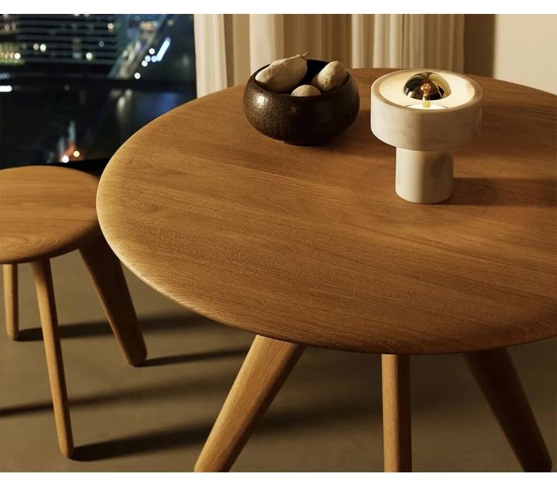 Tom Dixon Slab Round Dining / Breakfast 1.2m Table