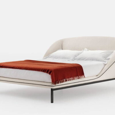 Pianca Domenica Upholstered Bed 153 x 200 cm Mattress Size at Urbansuite