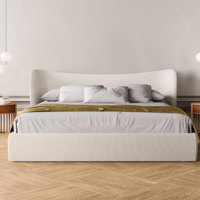 Pianca Embrace Upholstered Bed 153 x 200 cm Mattress Size at Urbansuite