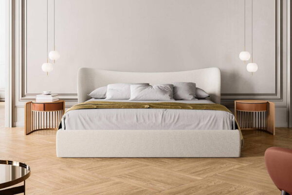 Pianca Embrace Upholstered Bed 153 x 200 cm Mattress Size at Urbansuite