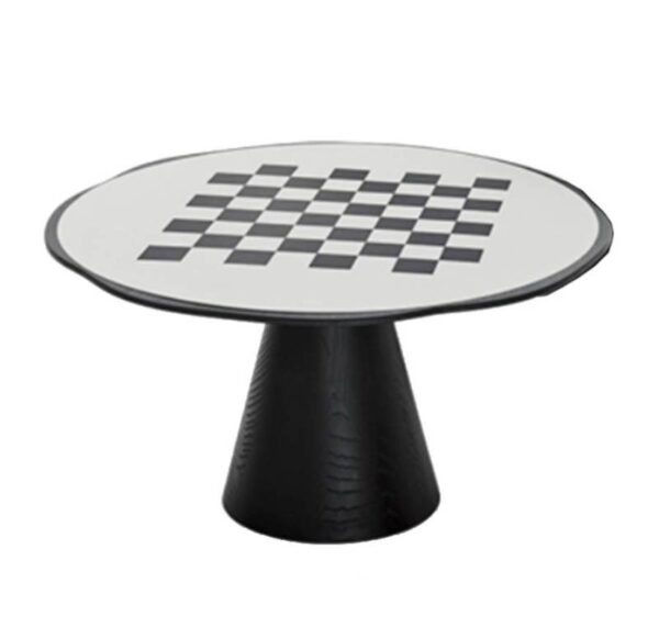 Pianca Scacco Coffee Table in Solid Wood with Optional Chessboard Inlay at Urbansuite