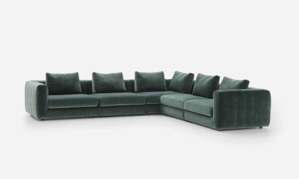 Pianca Tobias 4 Seater Corner Sofa T033U at Urbansuite