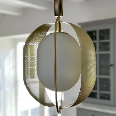 101 Copenhagen Pearl Pendant in Brass at Urbansuite