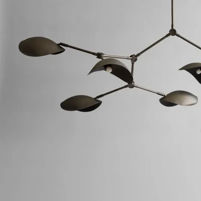 101 Copenhagen Stingray Chandelier Light in Bronze at Urbansuite